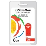 USB Flash накопитель 8Gb OltraMax 210 Red (OM-8GB-210-Red)