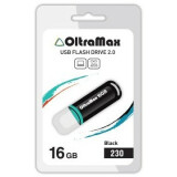 USB Flash накопитель 16Gb OltraMax 230 Black (OM-16GB-230-Black)