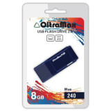 USB Flash накопитель 8Gb OltraMax 240 Blue (OM-8GB-240-Blue)