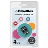 USB Flash накопитель 4Gb OltraMax 70 Black (OM-4GB-70-Black)