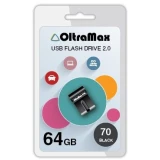 USB Flash накопитель 64Gb OltraMax 70 Black (OM-64GB-70-Black)