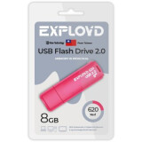 USB Flash накопитель 8Gb Exployd 620 Red (EX-8GB-620-Red)