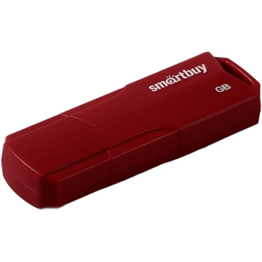 USB Flash накопитель 4Gb SmartBuy Clue Burgundy (SB4GBCLU-BG)