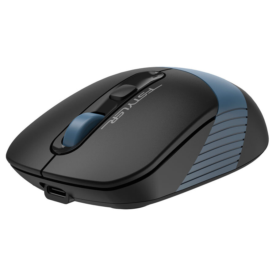Мышь A4Tech Fstyler FB10C Black/Blue - фото 3