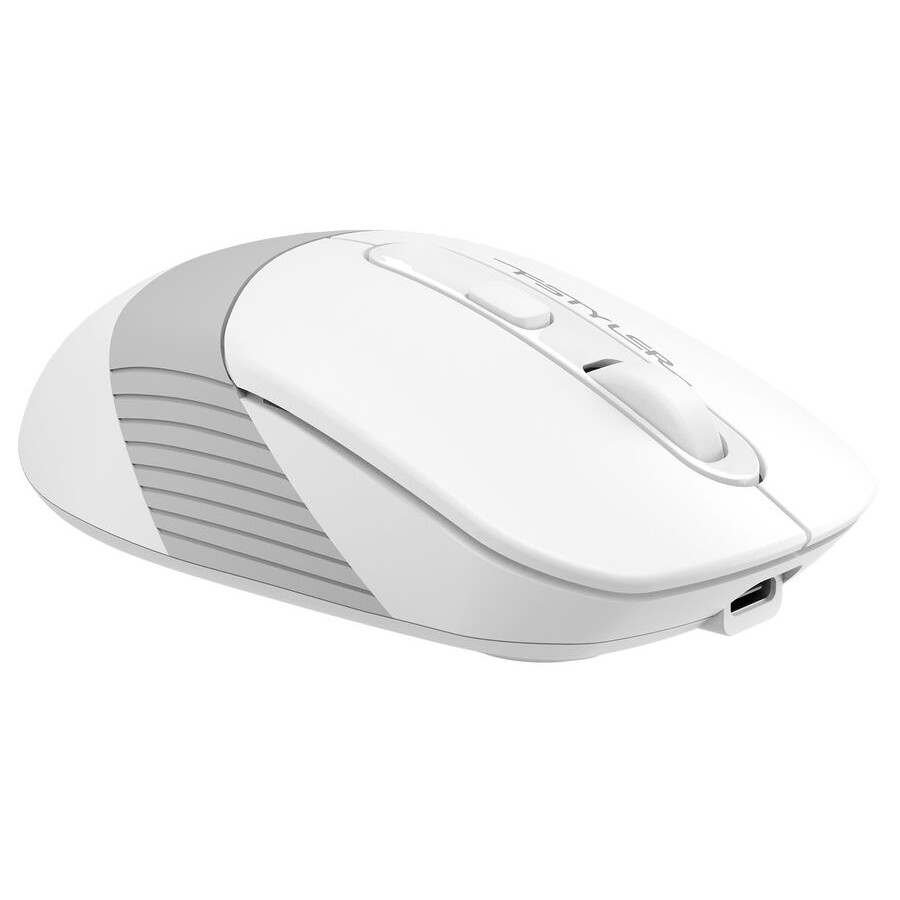Мышь A4Tech Fstyler FB10C White/Grey - фото 4