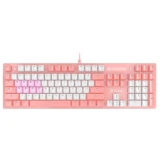 Клавиатура Bloody B800 Pink/White