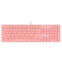 Клавиатура Bloody B800 Pink/White - фото 2