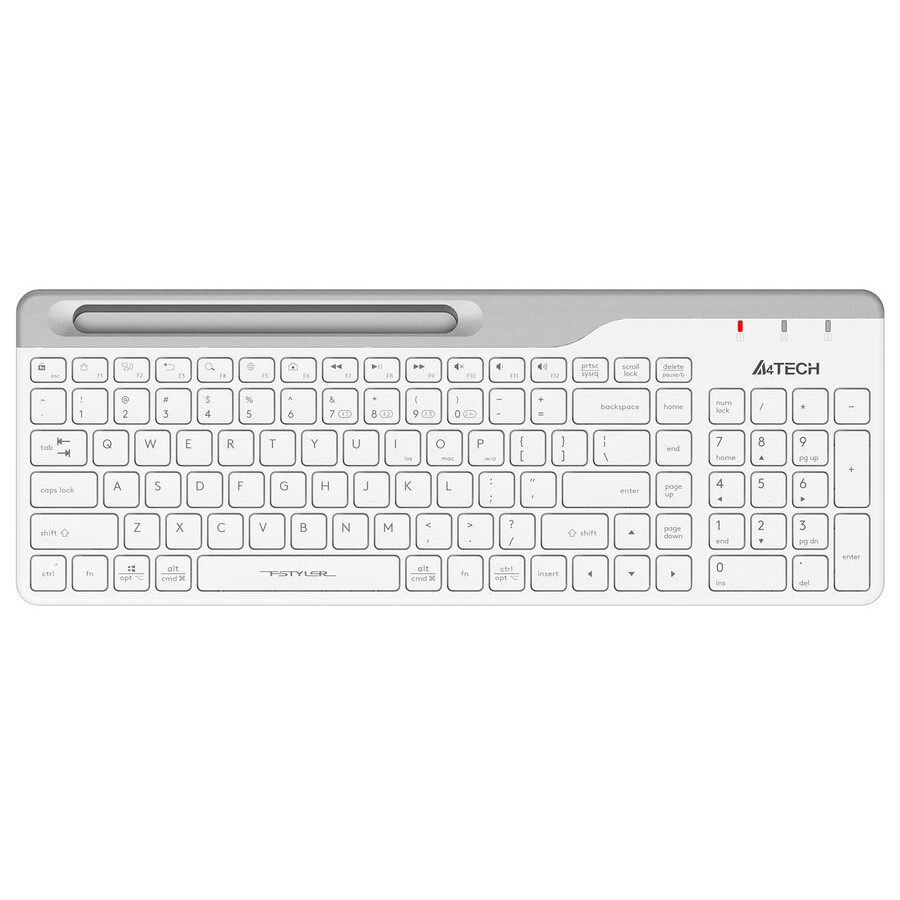 Клавиатура A4Tech Fstyler FBK25 White/Grey