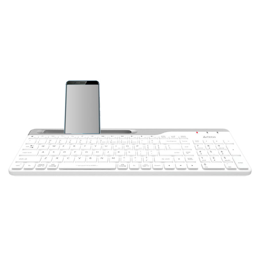 Клавиатура A4Tech Fstyler FBK25 White/Grey - фото 8