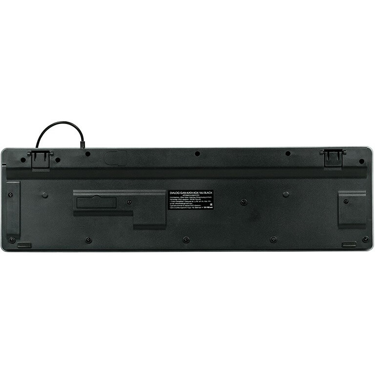 Клавиатура Dialog KGK-16U Black - фото 5