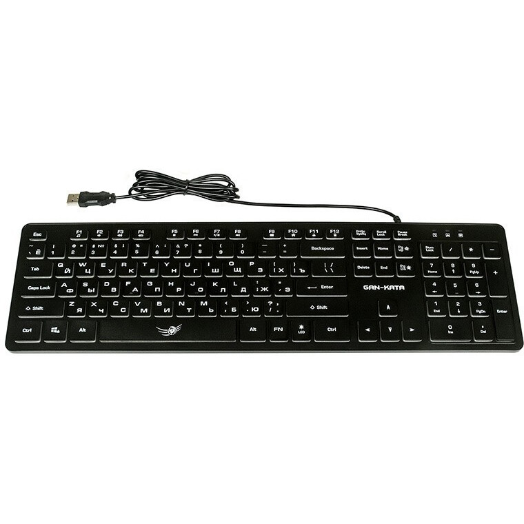 Клавиатура Dialog KGK-17U Black - фото 2