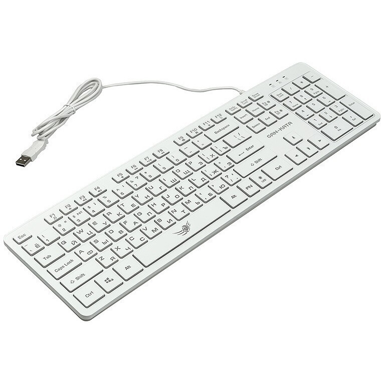 Клавиатура + мышь Dialog KMGK-1707U White - фото 3