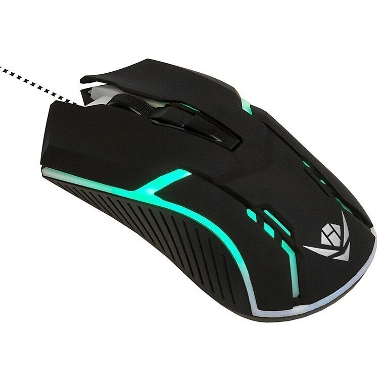 Клавиатура + мышь Nakatomi  KMG-2305U Black - фото 5