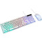 Клавиатура + мышь Nakatomi  KMG-2305U White