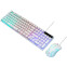 Клавиатура + мышь Nakatomi  KMG-2305U White - фото 3