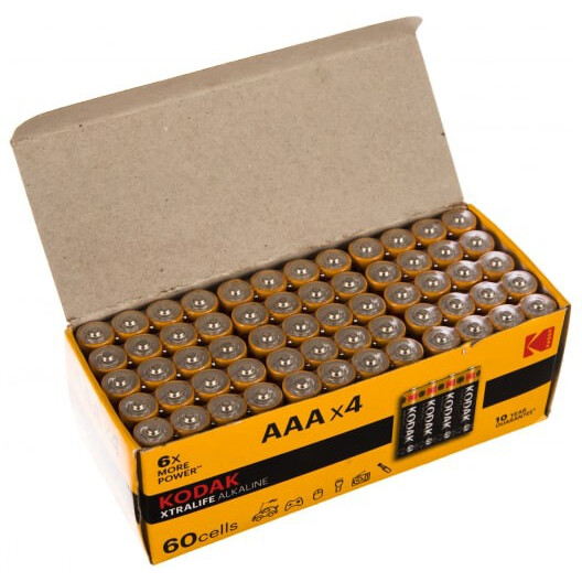 Батарейка Kodak (AAA, 60 шт.) - Б0029221