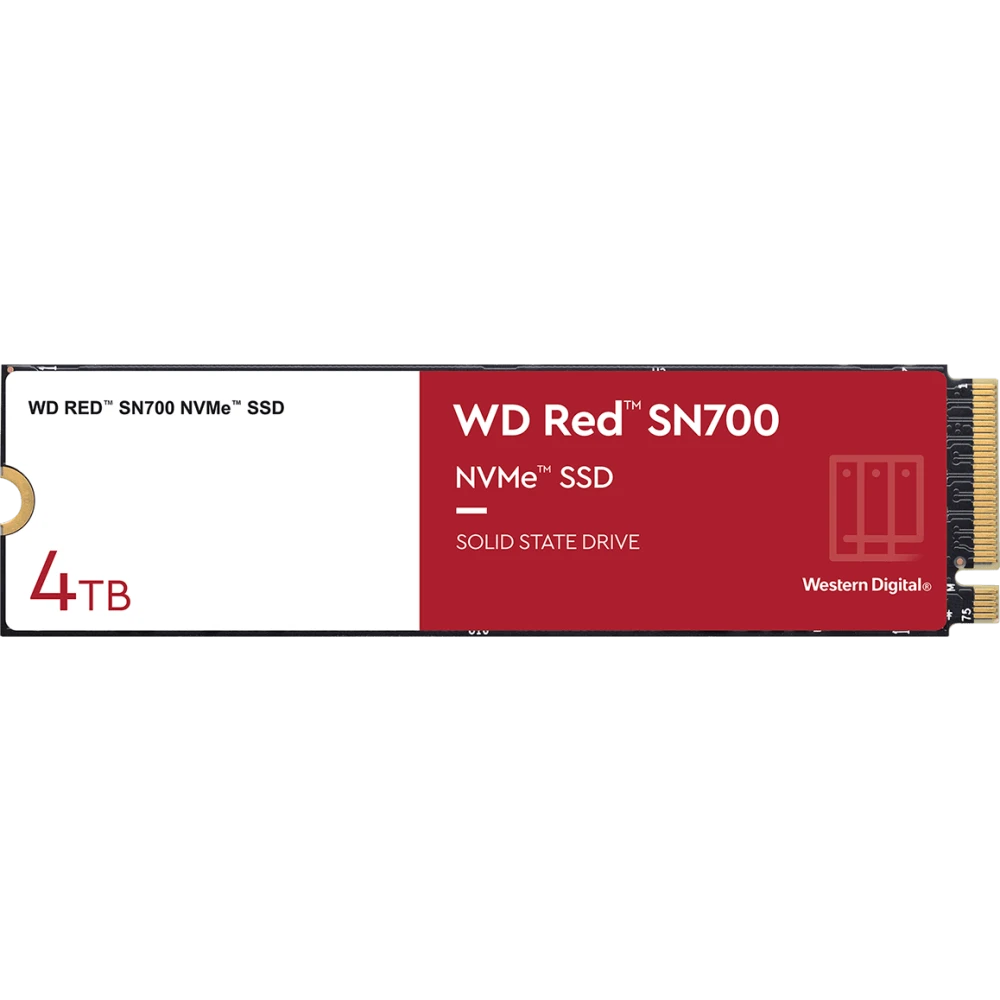 Накопитель SSD 4Tb WD Red SN700 (WDS400T1R0C)