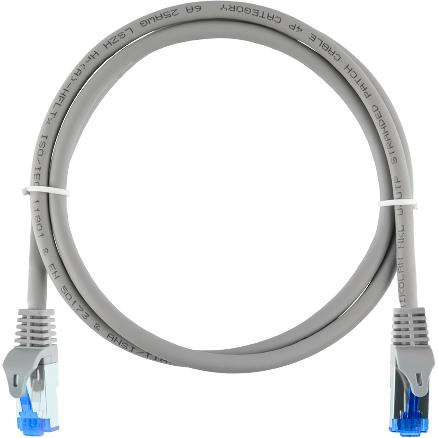 Патч-корд NIKOMAX NMC-PC4SE55B-ES-003-C-GY, 0.3м