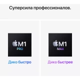 Ноутбук Apple MacBook Pro 16 (M1 Pro, 2021) (Z14V0008D)