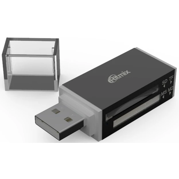 Кардридер Ritmix CR-2042 Black - фото 2