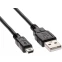 Кабель USB - miniUSB, 3м, Telecom TC6911BK-3.0M