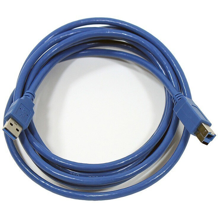 Кабель USB A (M) - USB B (M), 1.8м, AOpen ACU301-1.8M