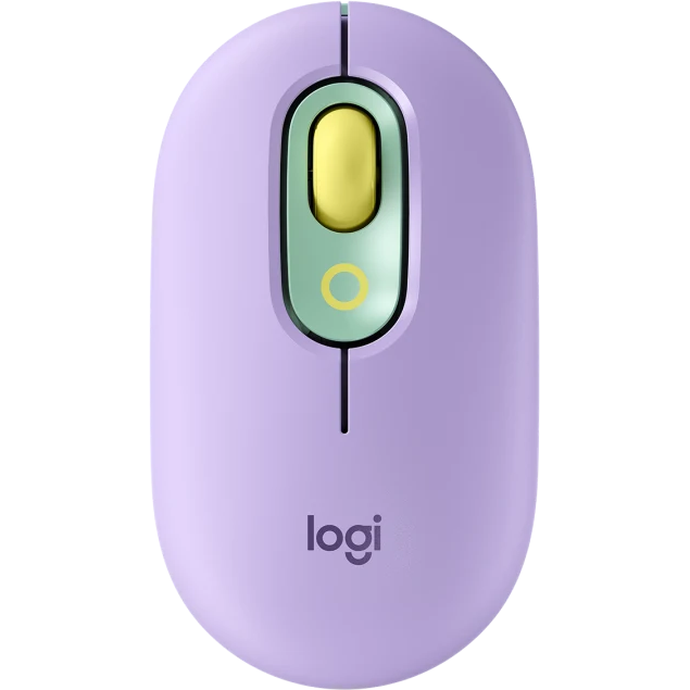 Мышь Logitech POP Mouse with emoji Daydream Mint (910-006547)