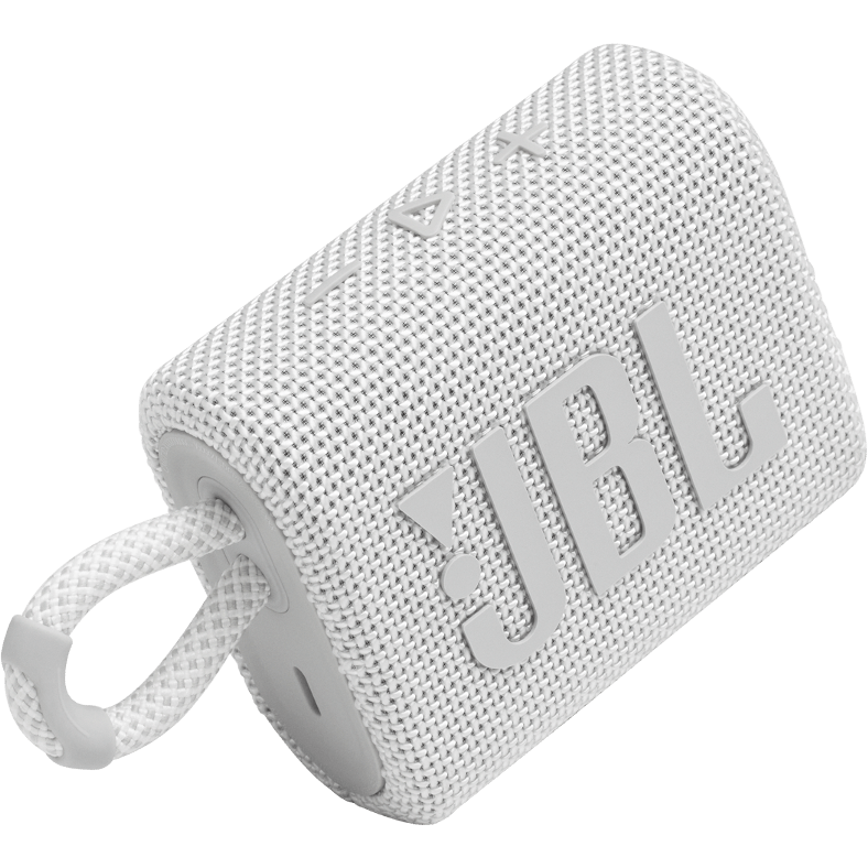 Портативная акустика JBL GO 3 White - JBLGO3WHT - фото 2