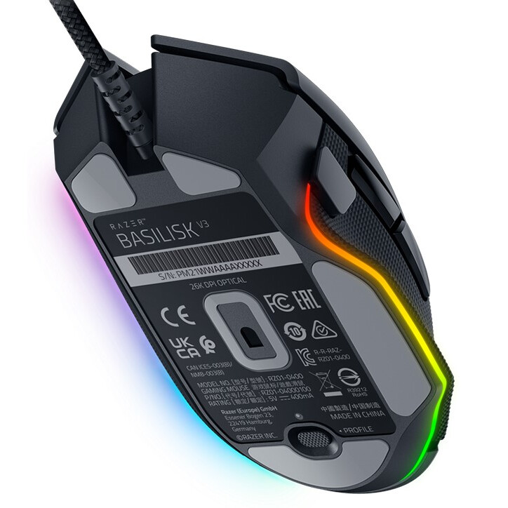 Мышь Razer Basilisk V3 - RZ01-04000100-R3M1 - фото 5
