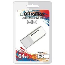 USB Flash накопитель 64Gb OltraMax 240 White - OM-64GB-240-White