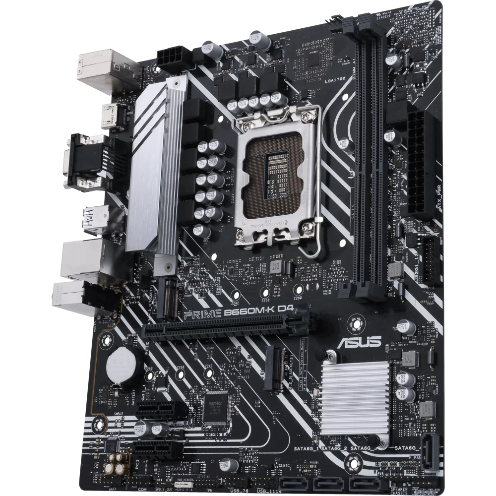 Материнская плата ASUS PRIME B660M-K D4 - фото 3