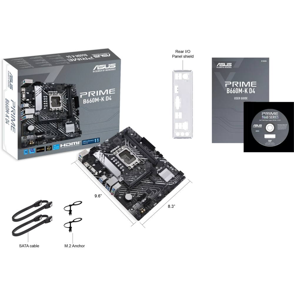 Материнская плата ASUS PRIME B660M-K D4 - фото 6