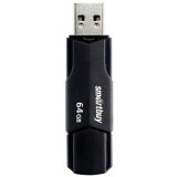 USB Flash накопитель 64Gb SmartBuy Clue Black (SB64GBCLU-K)