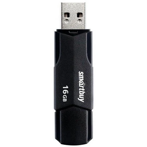 USB Flash накопитель 16Gb SmartBuy Clue Black (SB16GBCLU-K) - фото 2
