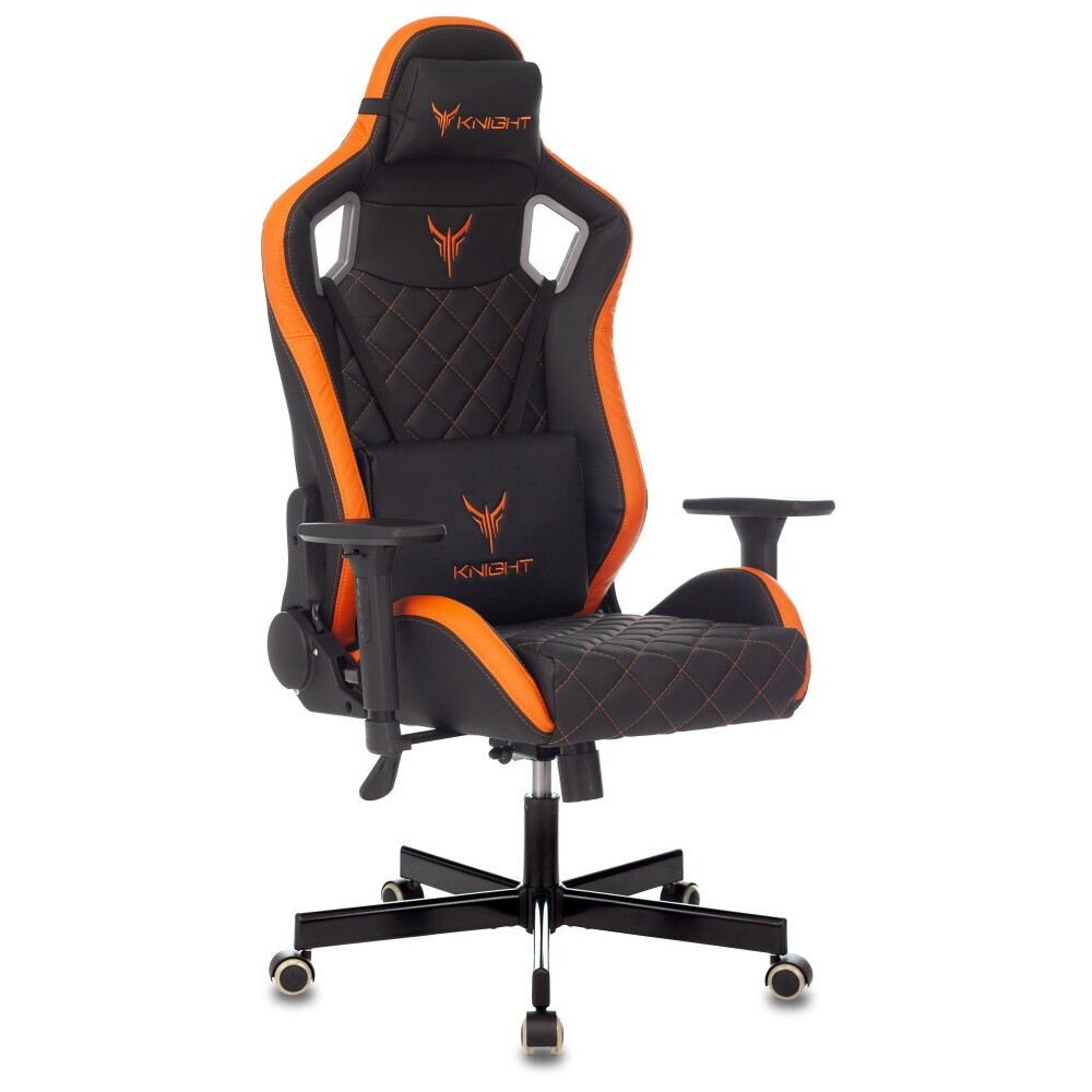 Игровое кресло Бюрократ Knight Outrider Black/Orange - KNIGHT OUTRIDER BO