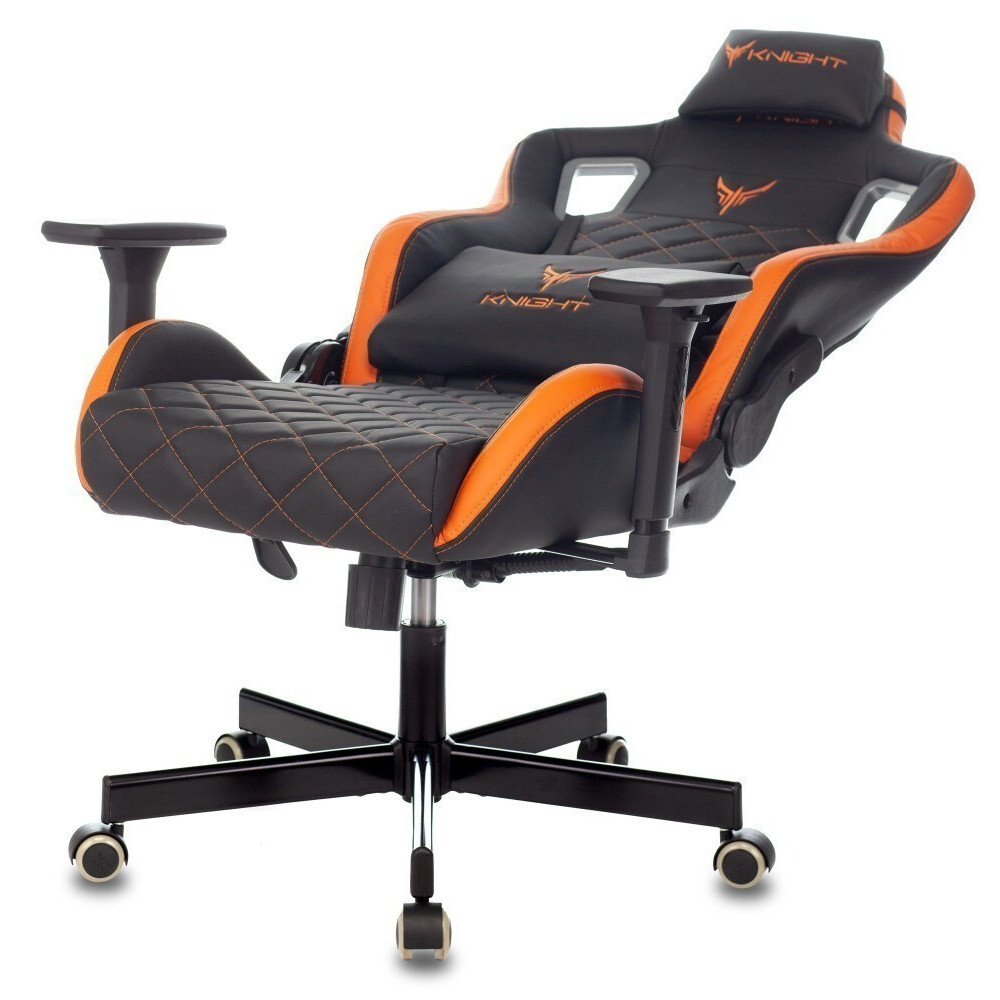 Игровое кресло Бюрократ Knight Outrider Black/Orange - KNIGHT OUTRIDER BO - фото 6