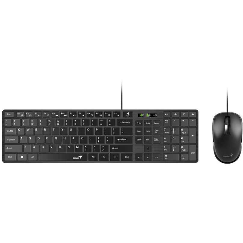Клавиатура + мышь Genius SlimStar C126 Black - 31330007402