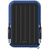 Внешний жёсткий диск 4Tb Silicon Power Armor A66 Black/Blue (SP040TBPHD66LS3B)