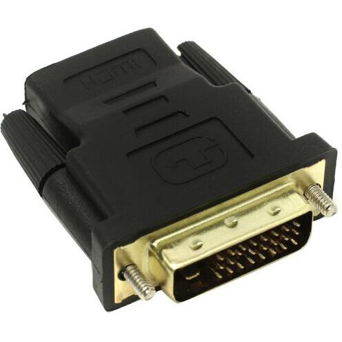 Переходник HDMI (F) - DVI (M), KS-IS KS-470