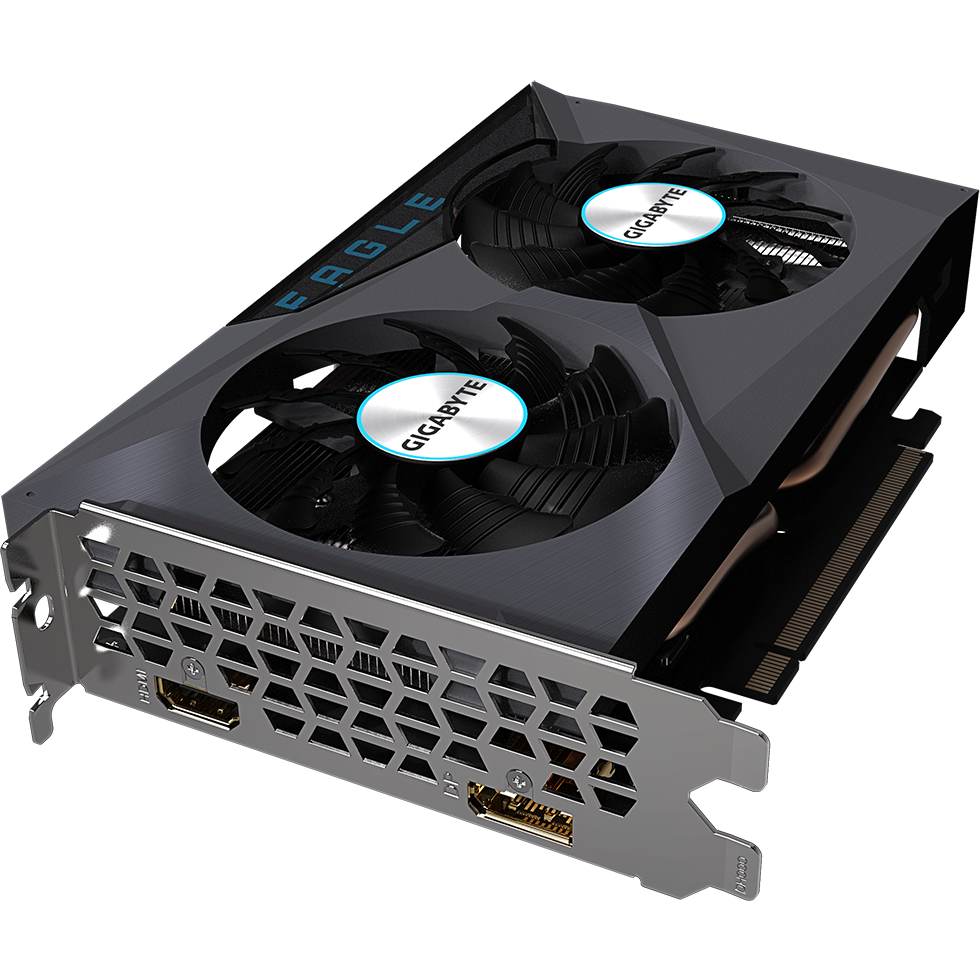 Видеокарта AMD Radeon RX 6500 XT Gigabyte 4GB (GV-R65XTEAGLE-4GD) - фото 3