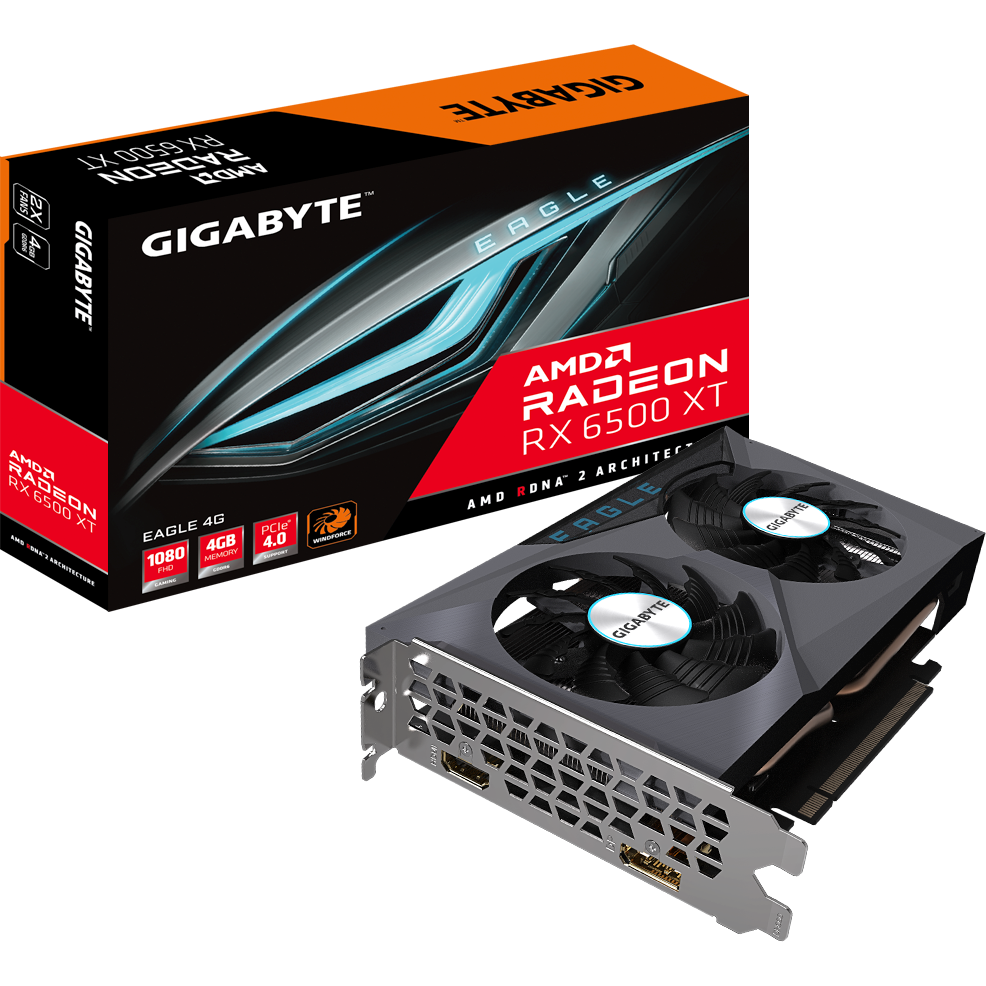 Видеокарта sapphire amd radeon rx 6500 xt
