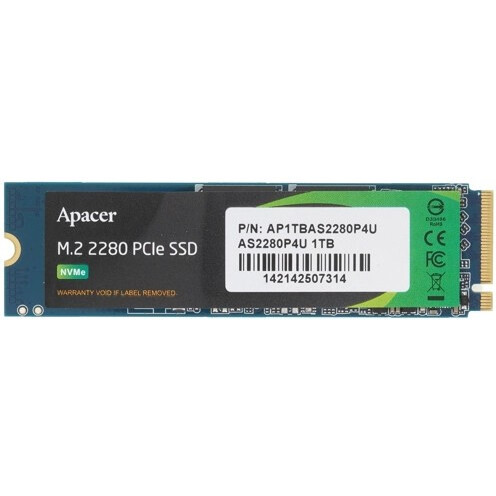 Накопитель SSD 1TB Apacer AS2280P4U (AP1TBAS2280P4U-1)