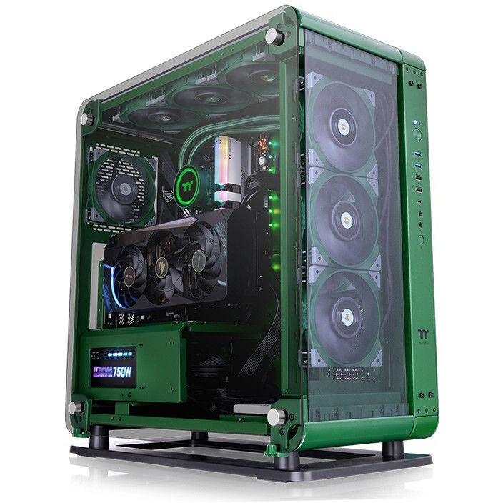 Корпус Thermaltake Core P6 Racing Green (CA-1V2-00MCWN-00) - фото 6