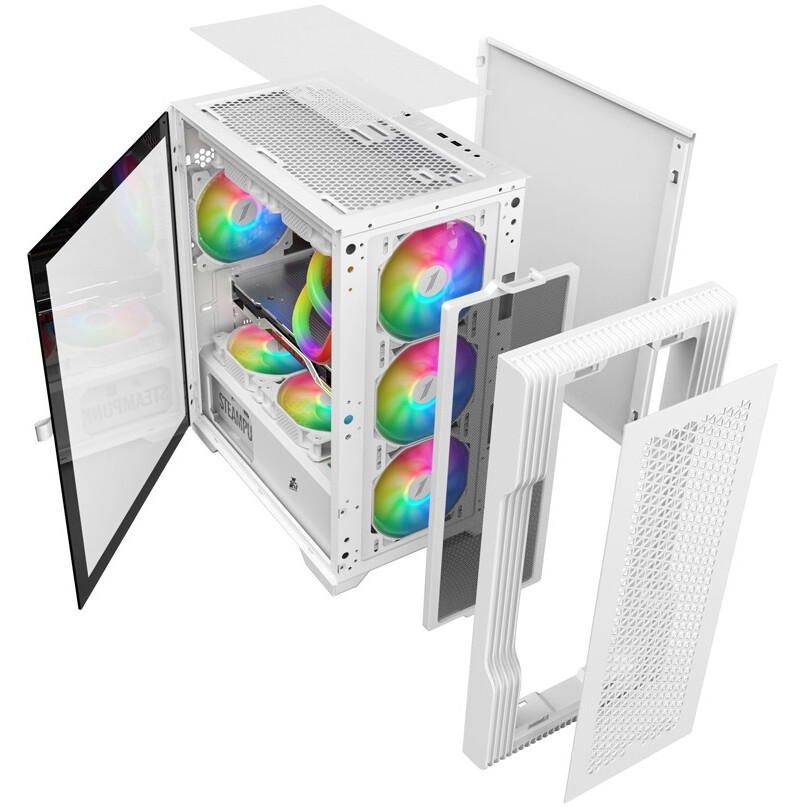 Корпус 1STPLAYER TRILOBITE T3 White - T3-WH-4F1-W - фото 8