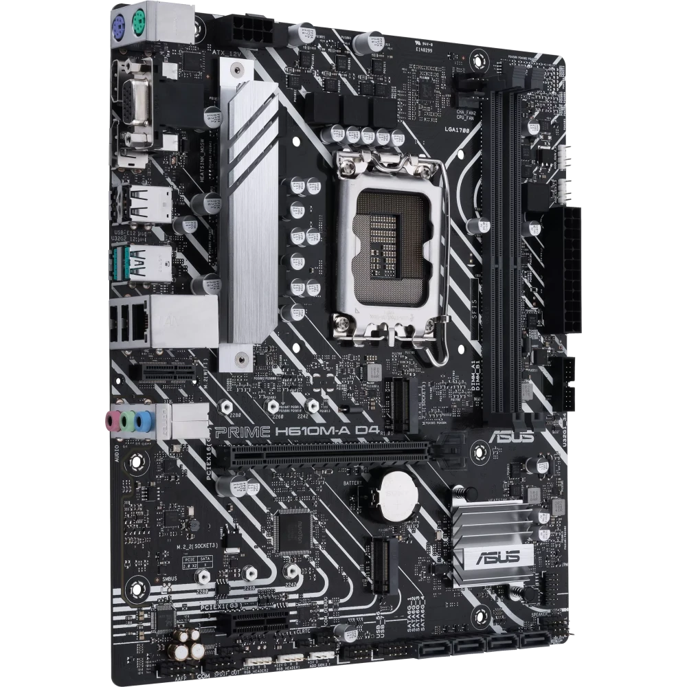 Материнская плата ASUS PRIME H610M-A D4-CSM - фото 2