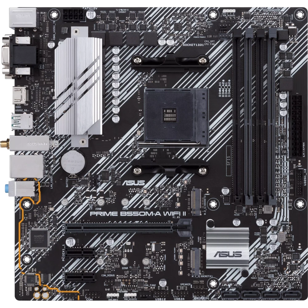 ПК AMD Ryzen 7 5700G / AMD Radeon Vega 8 / 16 ГБ / SSD 1524 ГБ