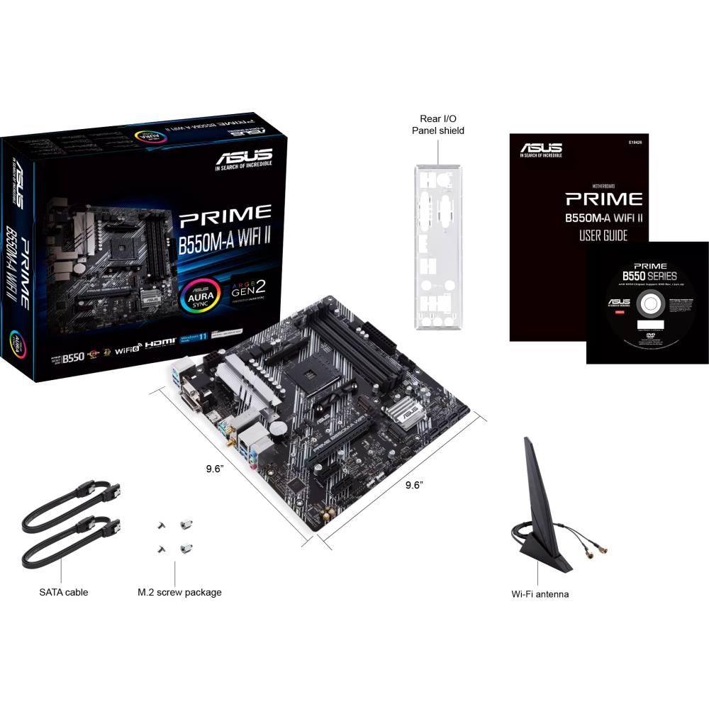 Материнская плата ASUS PRIME B550M-A WIFI II - фото 6