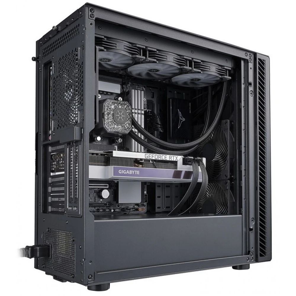 Корпус Silverstone Seta Q1 Black - SST-SEQ1B - фото 8