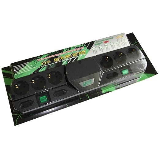 Сетевой фильтр Most TRG Black 2м - TRG 2М BK - фото 2