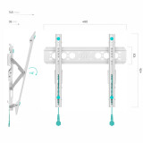 Кронштейн Onkron TM5 White (TM5-W)